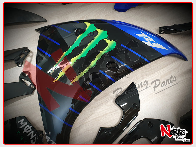Kit Carena ABS - Yamaha YZF R1 2009/2011 - Grafica MotoGP Misano 2020