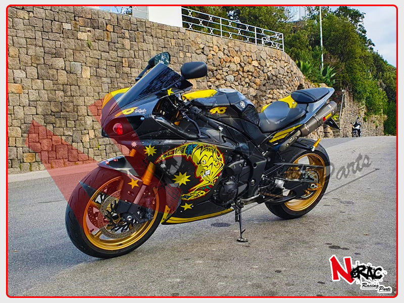 Kit Carena ABS - Yamaha YZF R1 2009/2011 - Grafica VR46 Carbon Look