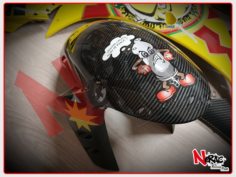 Kit Carena ABS - Yamaha YZF R1 2009/2011 - Grafica VR46 Carbon Look