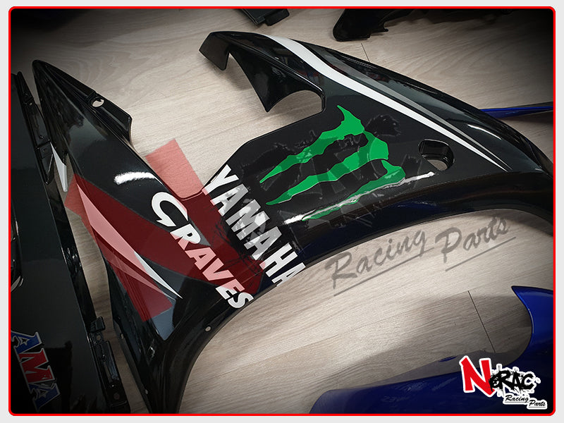 Kit Carena ABS - Yamaha YZF R6 2005 - Grafica Graves AMA SBK