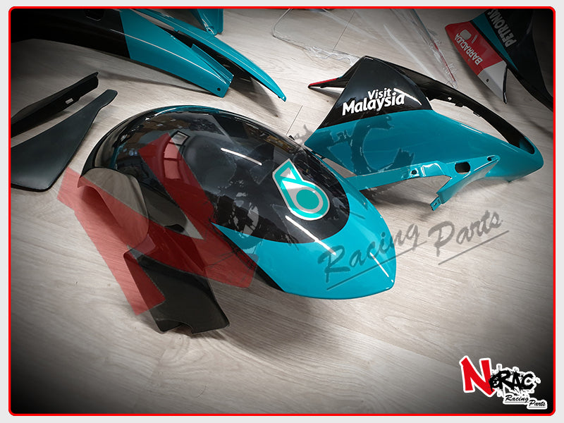 Kit Carena ABS - Yamaha YZF R6 2006/2007 - Grafica Petronas