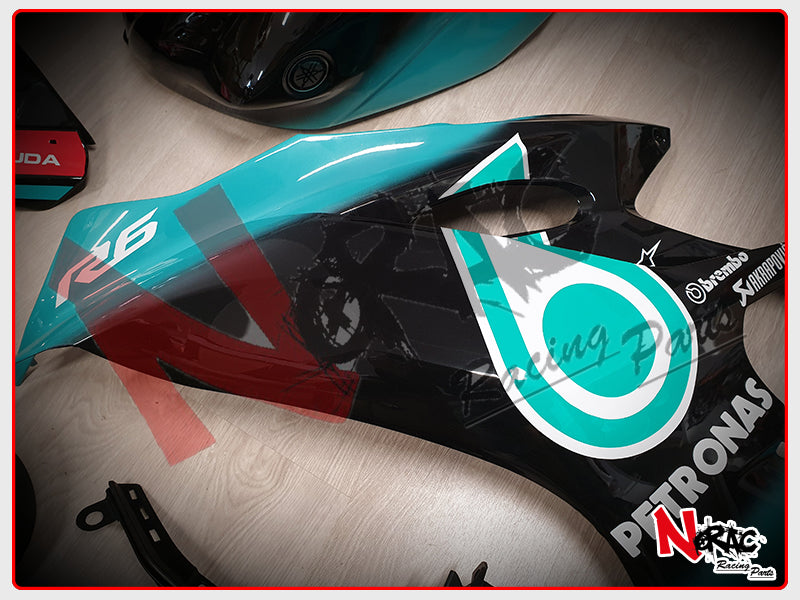 Kit Carena ABS - Yamaha YZF R6 2017/2024 - Grafica Petronas