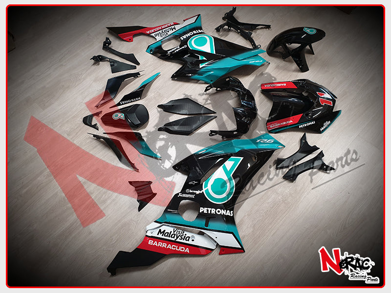 Kit Carena ABS - Yamaha YZF R6 2017/2024 - Grafica Petronas