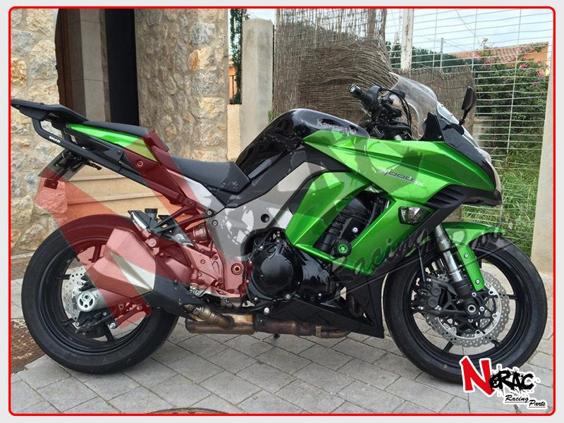 Kit Carena ABS - Kawasaki Z1000SX 2010/2016 - Grafica Green/Black OEM