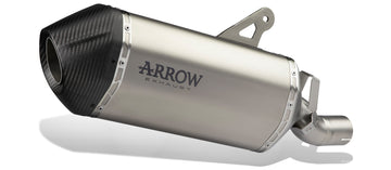 Terminale di scarico Sonora titanio con fondello carby BMW R 1250 GS / Adventure dal 2019-2023 - ARROW