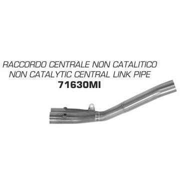 Non-Catalytic Mid Pipe for 2020-2024 Yamaha YZF R1 - ARROW