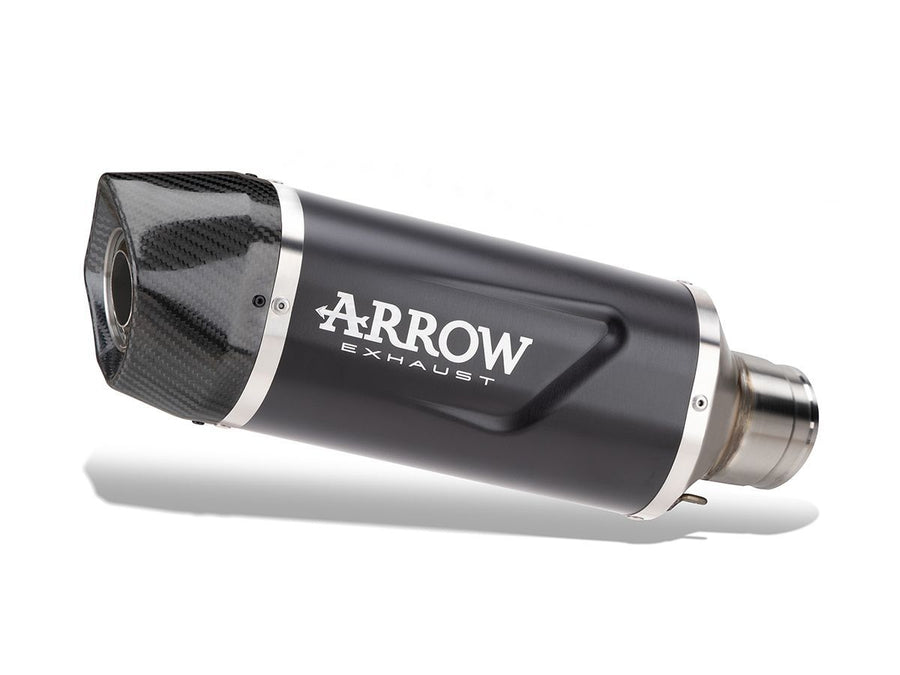 COMPLETE APPROVED KIT STAINLESS STEEL COLLECTORS + DARK ALUMINUM MUFFLER CARBY FOUNDATION KAWASAKI NINJA 650/Z650 '23/24 E5+