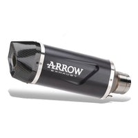 COMPLETE APPROVED KIT WITH STAINLESS STEEL COLLECTORS + INDY-RACE EVO ALUMINUM "DARK" SILENCER FOR YAMAHA TRACER 9 '25