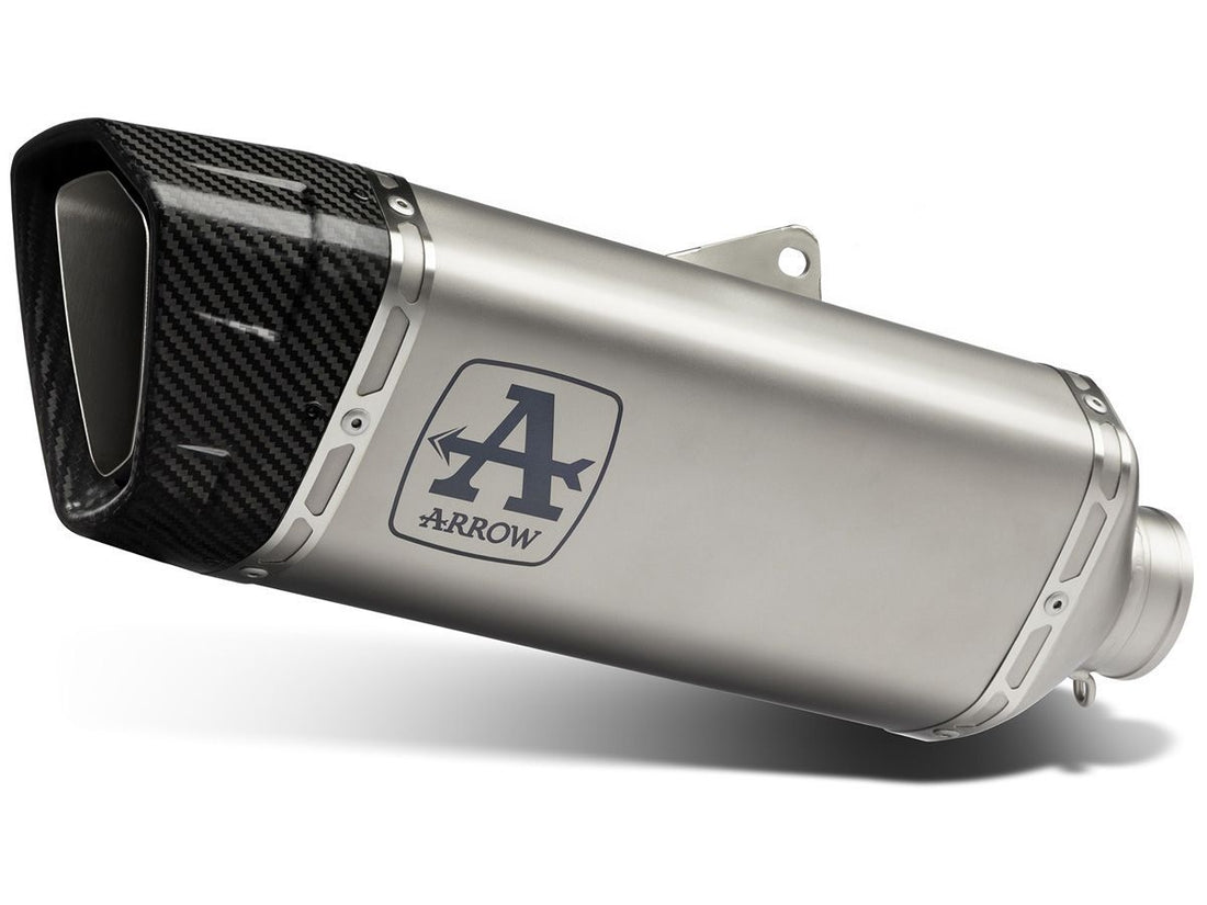 COMPLETE APPROVED KIT STAINLESS STEEL COLLECTORS + TITANIUM TRACK SILENCER WELDED CONNECTOR APRILIA RS457 E5+ 2024