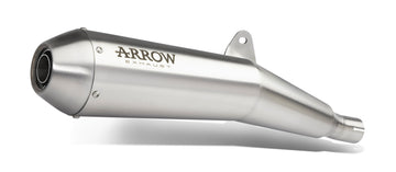 Pro-Racing nichrom Dark silencers" (R+L)" Moto Guzzi V7 III from 2017-2018 - ARROW