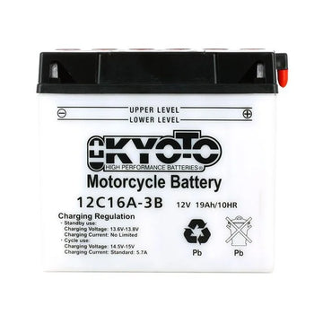 Kyoto 12c16a-3b motorcycle battery - X4