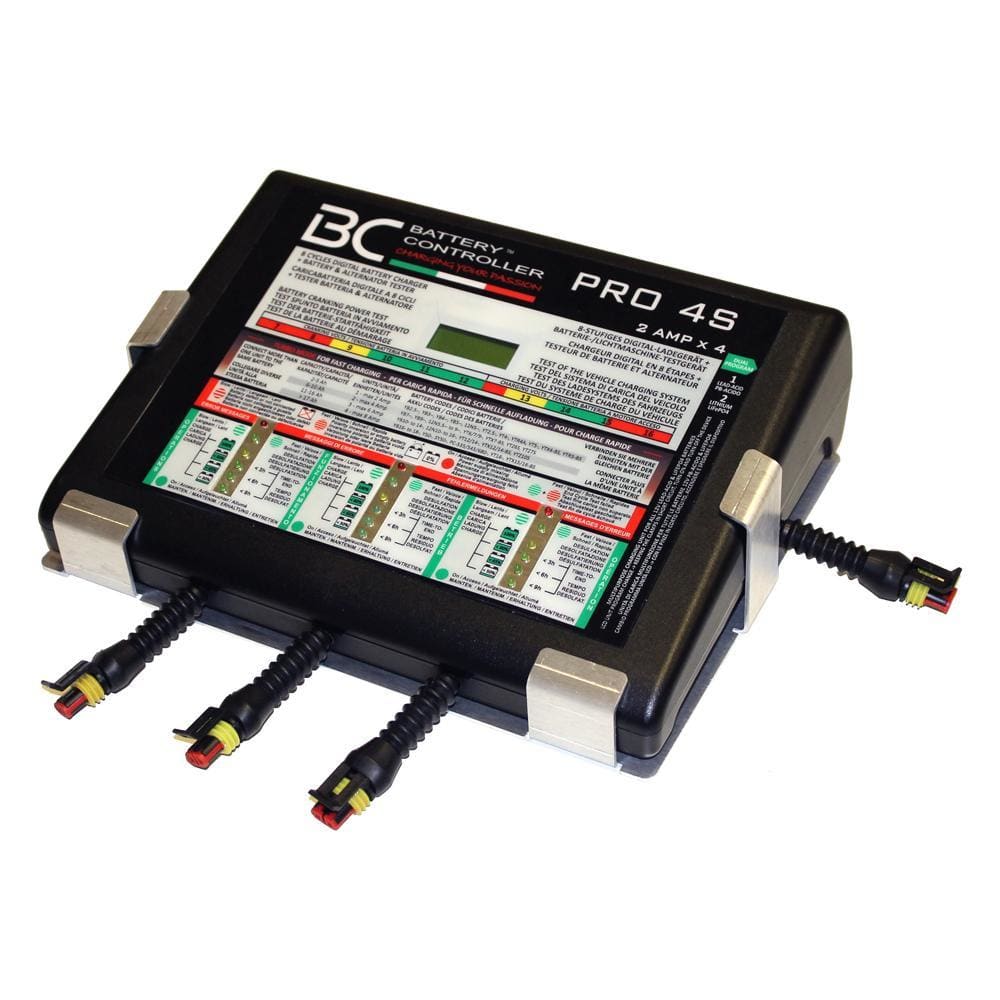 BC PRO4S - 4-Port Charger + Wall Mount