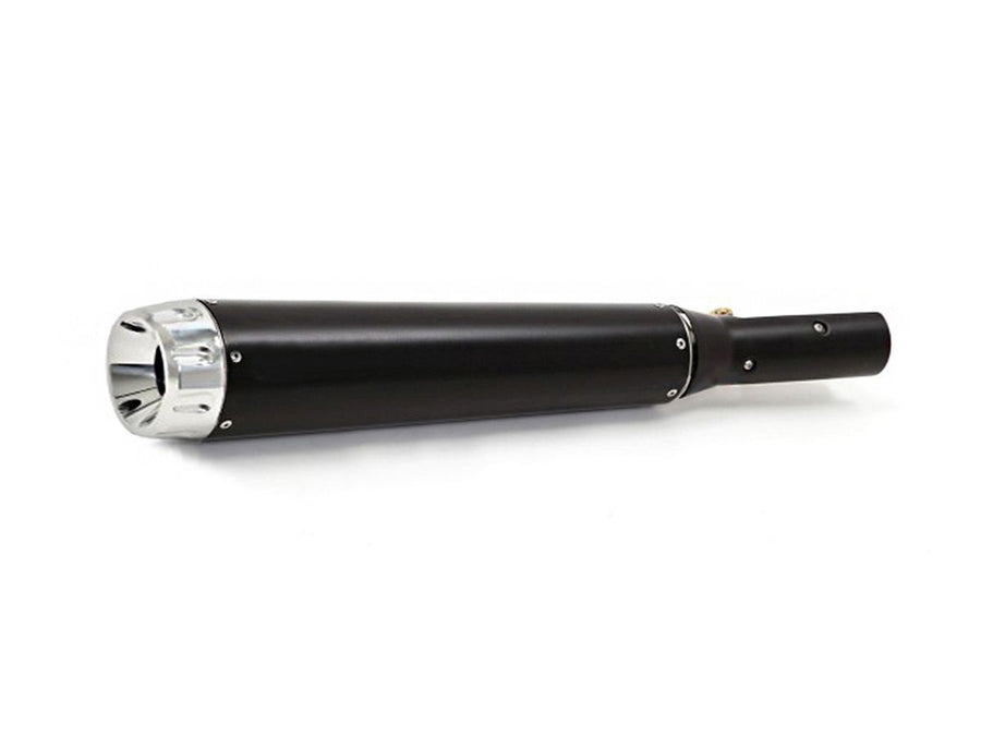 STAINLESS STEEL COLLECTORS + DARK NICHROM REBEL MUFFLER KIT FOR KAWASAKI VULCAN 650S E5+ '24/25