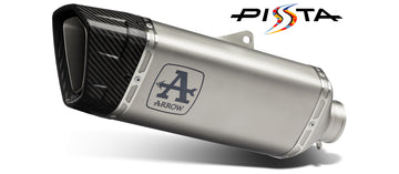 Terminale Pista in titanio Dark" con raccordo in acciaio inox"  Aprilia RSV4 / Tuono V4 1100 2019-2020