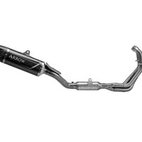 COMPLETE APPROVED KIT STAINLESS STEEL COLLECTORS + INDY-RACE EVO ALUMINUM "DARK" SILENCER MT-09 E5+ '24