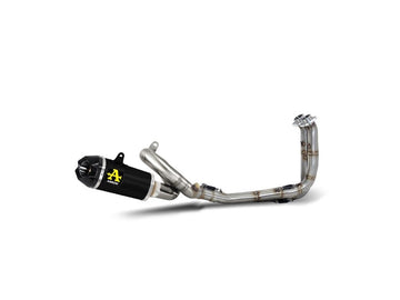 WORKS DARK NICHROM COLLECTOR + SILENCER KIT WITH CARBON END CAP SUZUKI GSX-8S '23