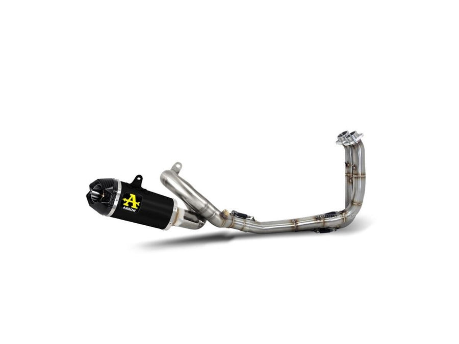 WORKS DARK NICHROM COLLECTOR + SILENCER KIT WITH CARBON END CAP SUZUKI GSX-8S '23
