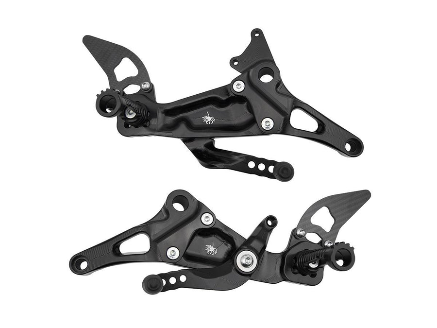 PEDANE REGOLABILI SPIDER APRILIA RS 457