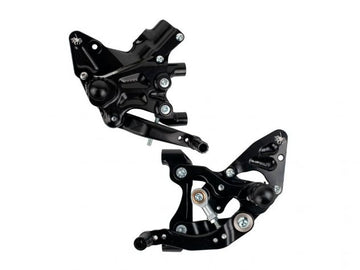 PEDANE REGOLABILI SPIDER DUCATI V2