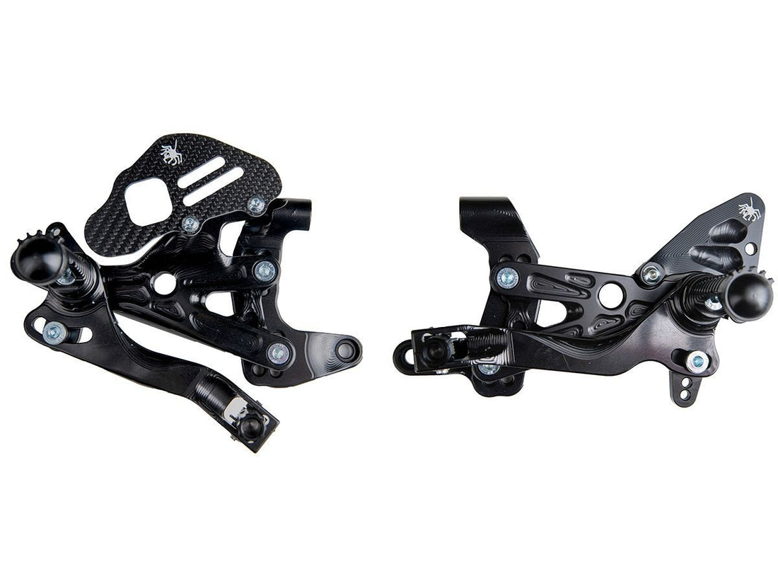 ADJUSTABLE FOOTREST SPIDER DUCATI V4 / V4S