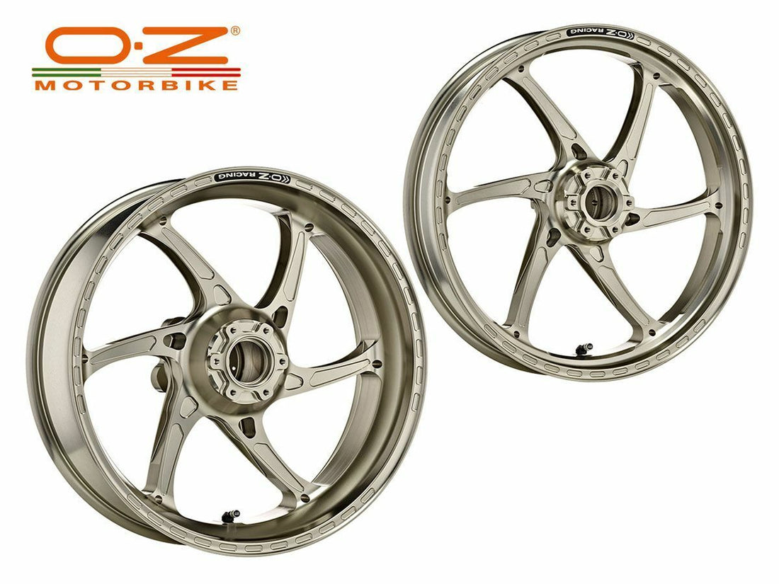 Coppia Cerchi OZ Racing GASS RS-A – Alluminio Forgiato, 6 Razze