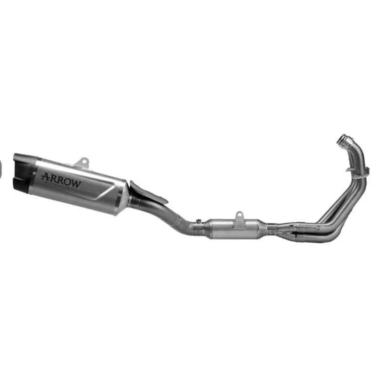 COMPLETE APPROVED KIT WITH STAINLESS STEEL COLLECTORS + INDY-RACE EVO TITANIUM SILENCER FOR YAMAHA TRACER 9 '25