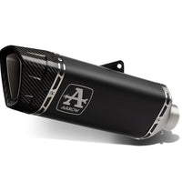 APPROVED TRACK SILENCER DARK TITANIUM WELDED CONNECTOR YAMAHA MT-10 '22 WITH CARBY BASE ORIGINAL SPARE PARTS + ARROW SPARE PARTS