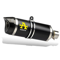 APPROVED THUNDER DARK ALUMINUM MUFFLER YAMAHA MT-09 '21 WITH CARBY BASE FOR 71759MI/KZ ARROW COLLECTORS (LOW V)