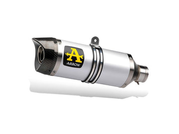 APPROVED THUNDER ALUMINUM MUFFLER YAMAHA MT-09 '21 WITH CARBY FOUNDATION FOR 71759MI/KZ ARROW COLLECTORS (LOW V.)