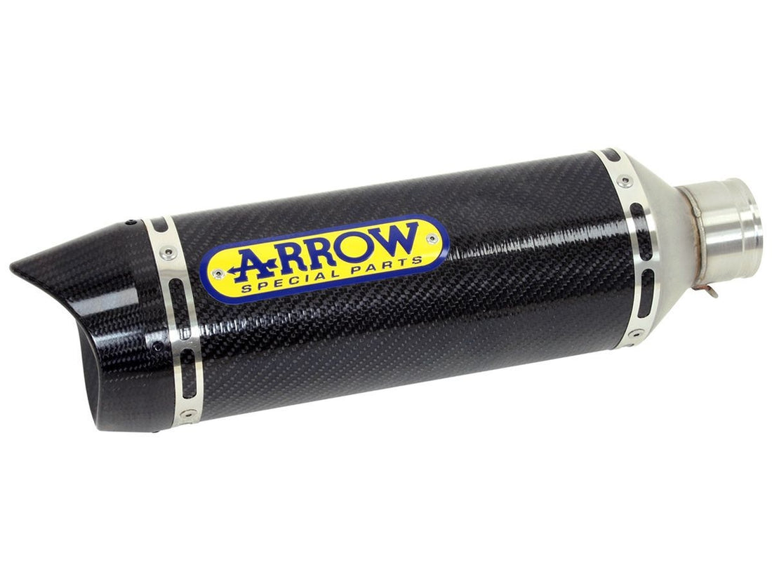 APPROVED THUNDER CARBON MUFFLER FOR YAMAHA TRACER 9 '21 WITH CARBON BASE FOR ARROW COLLECTORS