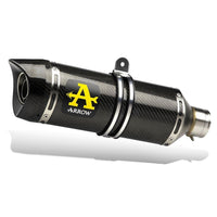 APPROVED THUNDER CARBON MUFFLER YAMAHA MT-09 '21 WITH CARBON BASE FOR 71759MI/KZ ARROW COLLECTORS (LOW V.)