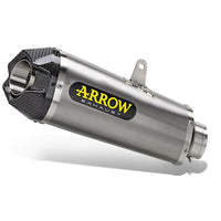 APPROVED WORKS TITANIUM MUFFLER YAMAHA MT-09 '21 WITH CARBY FOUNDATION FOR ARROW COLLECTORS (HIGH/LOW V.)