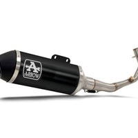URBAN DARK ALUMINUM CONNECTOR + TERMINAL KIT WITH BLACK STAINLESS STEEL END CAP KYMCO XCITING 400S '21