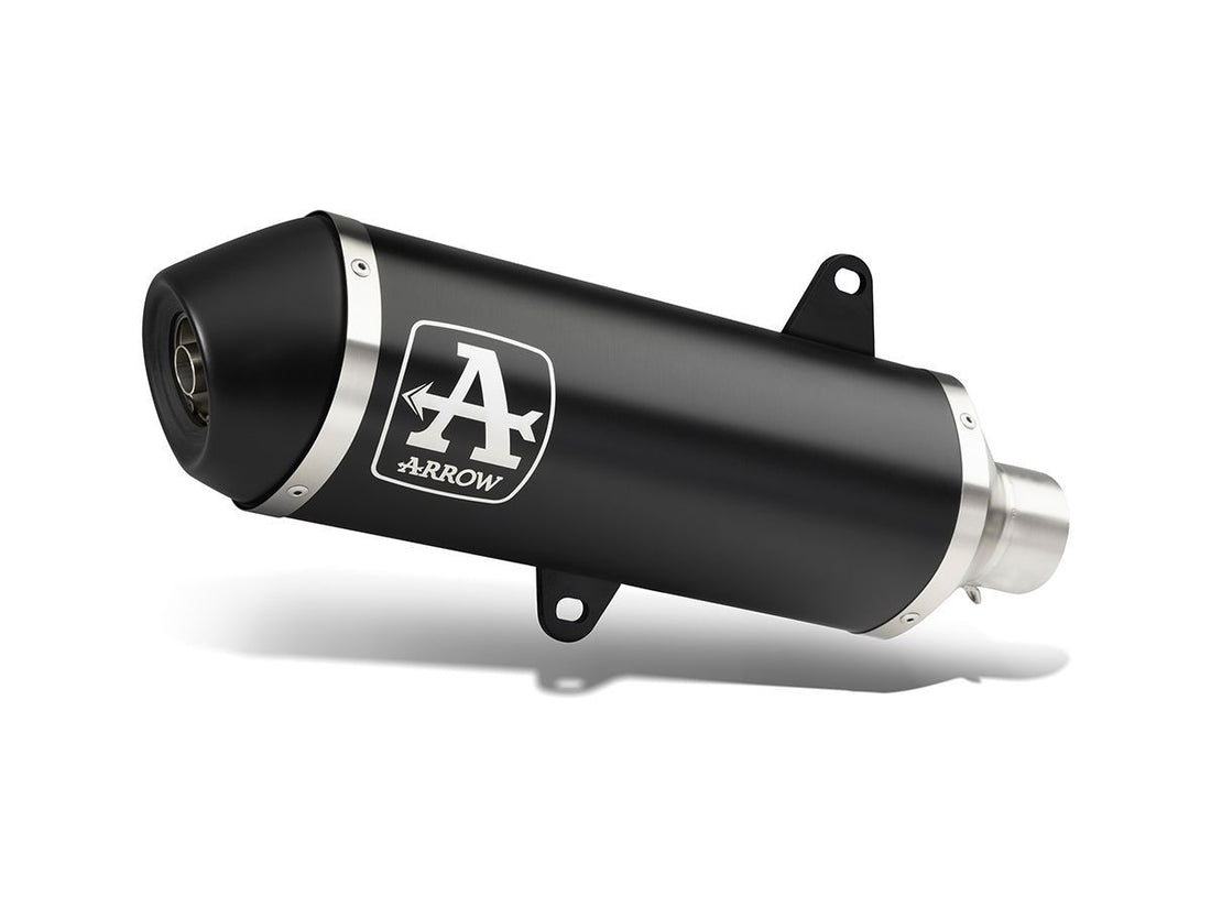 URBAN DARK ALUMINUM CONNECTOR + TERMINAL KIT WITH CARBON END CAP KYMCO XCITING 400S '21