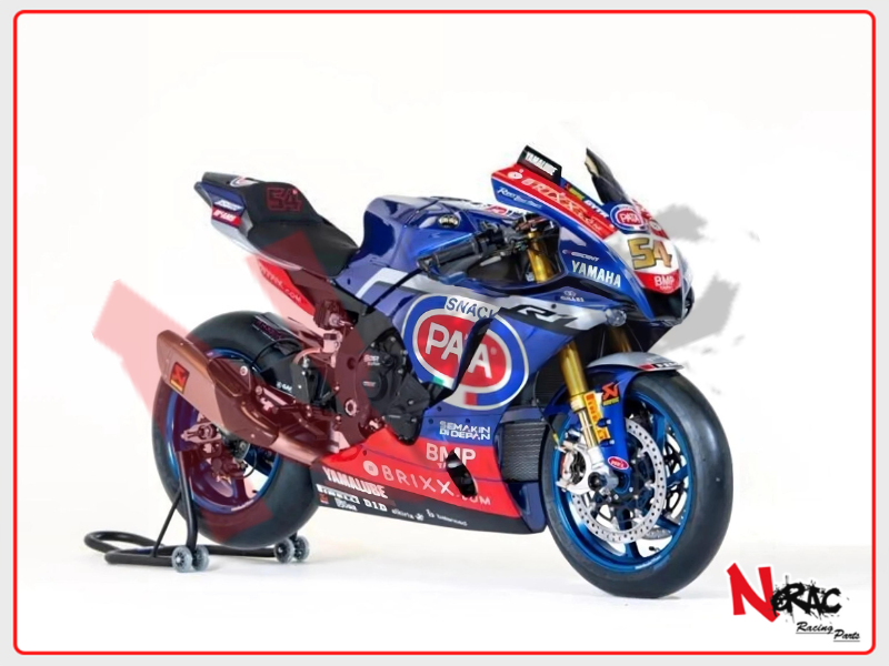 Kit Carena ABS - Yamaha YZF R1 2020/2024 - Grafica SBK Toprak 54 2022